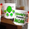 World's Dopest Mom, Personalized Mug, Gift For Mom, Mother's Day Gift, Mom's Little Buds World's Dopest Mom, Personalized Mug, Gift For Mom, Mother's Day Gift, Mom's Little Buds