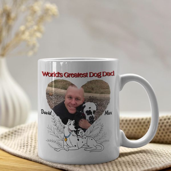 World's Greatest Dog Dad, Personalized Dog Dad Mug, Dog Lover Mug Gift, 02OHPO201223 World's Greatest Dog Dad, Personalized Dog Dad Mug, Dog Lover Mug Gift, 02OHPO201223