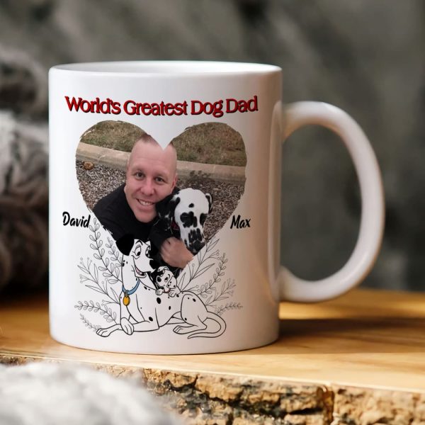 World's Greatest Dog Dad, Personalized Dog Dad Mug, Dog Lover Mug Gift, 02OHPO201223 World's Greatest Dog Dad, Personalized Dog Dad Mug, Dog Lover Mug Gift, 02OHPO201223
