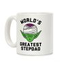 World's Greatest Stepdad Piccolo Parody Coffee Mug World's Greatest Stepdad Piccolo Parody Coffee Mug