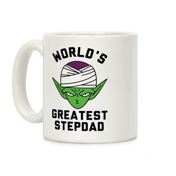 World's Greatest Stepdad Piccolo Parody Coffee Mug World's Greatest Stepdad Piccolo Parody Coffee Mug