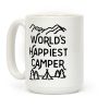 World's Happiest Camper Coffee Mug World's Happiest Camper Coffee Mug