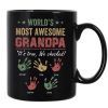 World's Most Awesome Grandpa - Personalized Mug - Ver 2 World's Most Awesome Grandpa - Personalized Mug - Ver 2