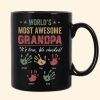 World's Most Awesome Grandpa - Personalized Mug - Ver 2 World's Most Awesome Grandpa - Personalized Mug - Ver 2