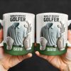 World's Okayest Golfer, Golf Shirt, Golf Clubs, Golf Cap - Personalized Custom Coffee Mug - FAM318_MG World's Okayest Golfer, Golf Shirt, Golf Clubs, Golf Cap - Personalized Custom Coffee Mug - FAM318_MG