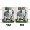 World's Okayest Golfer, Golf Shirt, Golf Clubs, Golf Cap - Personalized Custom Coffee Mug - FAM318_MG World's Okayest Golfer, Golf Shirt, Golf Clubs, Golf Cap - Personalized Custom Coffee Mug - FAM318_MG