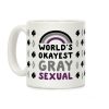 World's Okayest Graysexual Coffee Mug World's Okayest Graysexual Coffee Mug