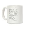 Writers Are Socially Accepted Schizophrenics Coffee Mug Writers Are Socially Accepted Schizophrenics Coffee Mug