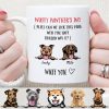 Wuffy Pawther's Day Custom Dog Mug C210 Wuffy Pawther's Day Custom Dog Mug C210
