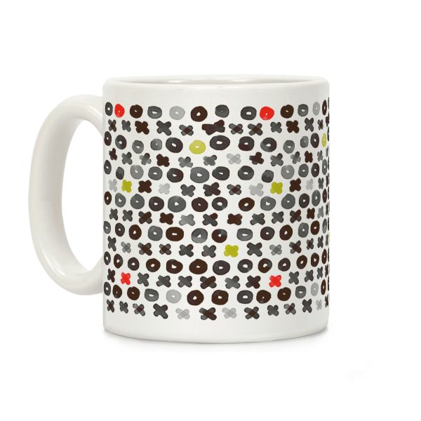 XOXO Hugs and Kisses Pattern Coffee Mug XOXO Hugs and Kisses Pattern Coffee Mug