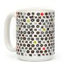 XOXO Hugs and Kisses Pattern Coffee Mug XOXO Hugs and Kisses Pattern Coffee Mug