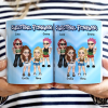 Y2K Bestie Sister Forever - 3D Inflated Effect Printed Mug, Personalized White Edge-to-Edge Mug Y2K Bestie Sister Forever - 3D Inflated Effect Printed Mug, Personalized White Edge-to-Edge Mug