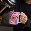 Y2K Bestie Sister Forever - 3D Inflated Effect Printed Mug, Personalized White Edge-to-Edge Mug Y2K Bestie Sister Forever - 3D Inflated Effect Printed Mug, Personalized White Edge-to-Edge Mug