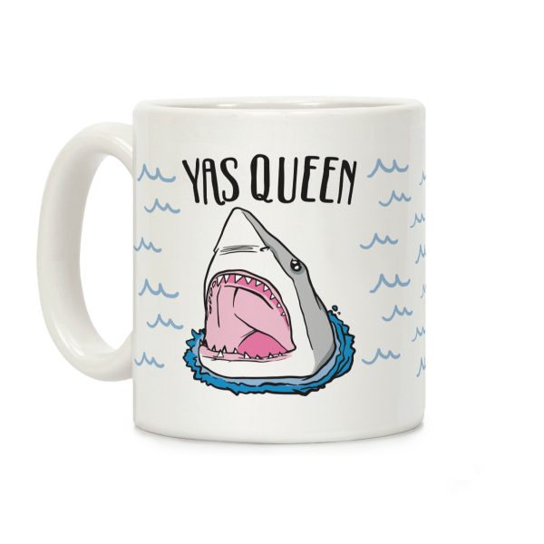 Yas Queen Shark Coffee Mug Yas Queen Shark Coffee Mug