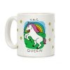 Yas Queen Unicorn Coffee Mug Yas Queen Unicorn Coffee Mug