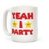 Yeah I Party Mario Parody Coffee Mug Yeah I Party Mario Parody Coffee Mug