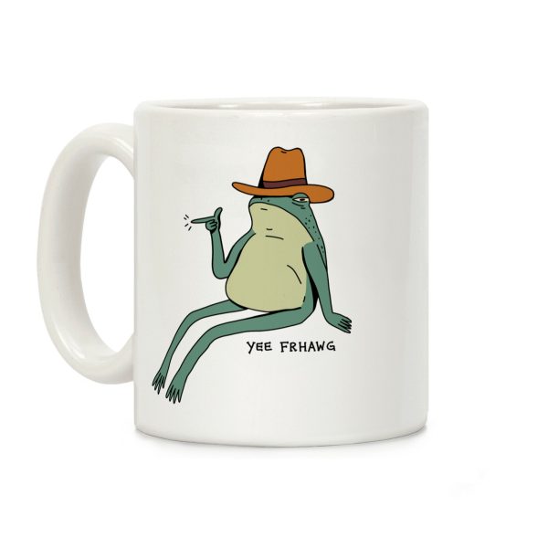 Yee Frhawg Frog Coffee Mug Yee Frhawg Frog Coffee Mug