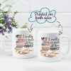 Yes I Really Do Need All These Books Coffee Mug, Funny Book Lover Gift for Mom Dad Sister Friend Birthday Gift