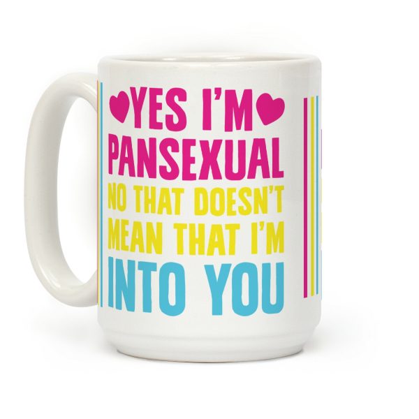 Yes I'm Pansexual Coffee Mug Yes I'm Pansexual Coffee Mug