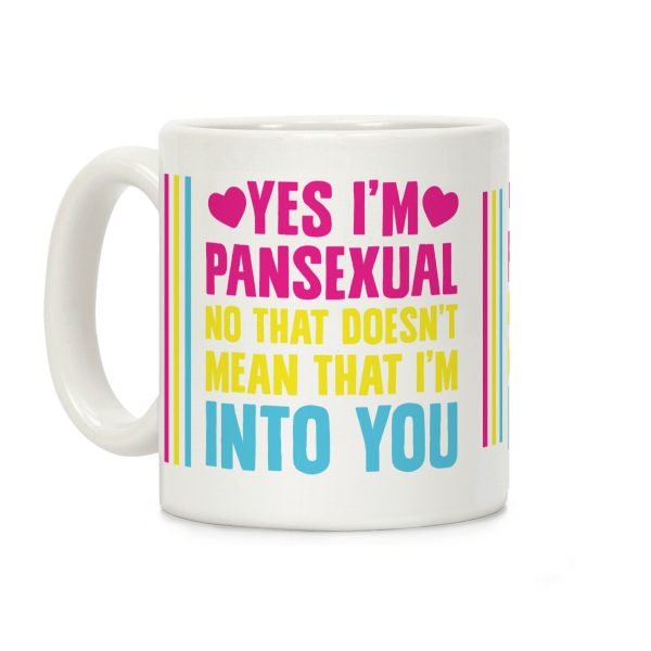 Yes I'm Pansexual Coffee Mug Yes I'm Pansexual Coffee Mug