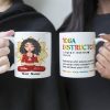 Yoga Instructor - Personalized Mug - Birthday Gift For Yoga Teacher Yoga Instructor - Personalized Mug - Birthday Gift For Yoga Teacher