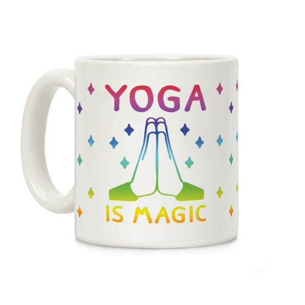 Yoga Is Magic Coffee Mug Yoga Is Magic Coffee Mug