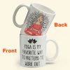 Yoga Is My Favorite Way To Pretend To Work Out - Personalized Mug Yoga Is My Favorite Way To Pretend To Work Out - Personalized Mug