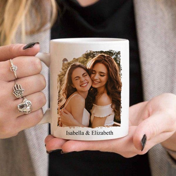 You Always Pick Me Up When I'm Down - Upload Image, Gift For Besties - Personalized Mug You Always Pick Me Up When I'm Down - Upload Image, Gift For Besties - Personalized Mug