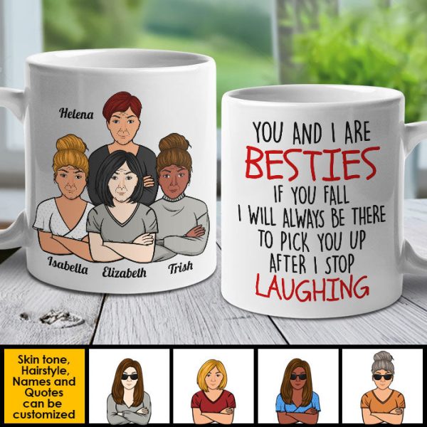 You And I Are Besties - Personalized Mug You And I Are Besties - Personalized Mug