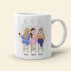 You And I Are Not Just Colleagues, Best Friend Bar Girl Chilling White Mug You And I Are Not Just Colleagues, Best Friend Bar Girl Chilling White Mug