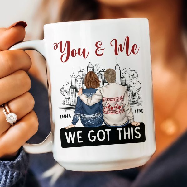 You And Me After 20 Years You're Still Hotter Than This Coffee - Personalized Mug You And Me After 20 Years You're Still Hotter Than This Coffee - Personalized Mug