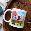 You And Me And The Dog Personalized Mug, Couple Gift You And Me And The Dog Personalized Mug, Couple Gift