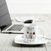 You And Me Beach Outline Personalized Mug, Gift For Him, For Her You And Me Beach Outline Personalized Mug, Gift For Him, For Her