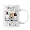 You And Me Beach Outline Personalized Mug, Gift For Him, For Her You And Me Beach Outline Personalized Mug, Gift For Him, For Her