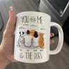 You And Me Beach Outline Personalized Mug, Gift For Him, For Her You And Me Beach Outline Personalized Mug, Gift For Him, For Her