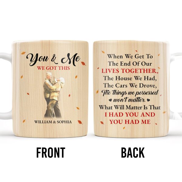 You And Me, We Got This, Couple In Love Design - Personalized Custom Coffee Mug - CPL165_MG You And Me, We Got This, Couple In Love Design - Personalized Custom Coffee Mug - CPL165_MG