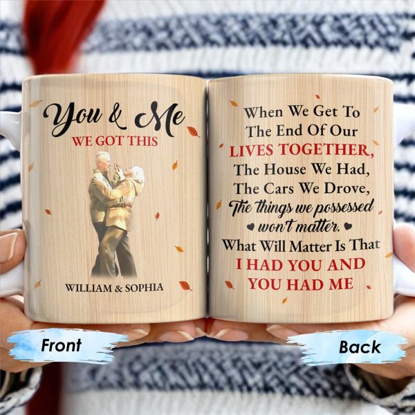 You And Me, We Got This, Couple In Love Design - Personalized Custom Coffee Mug - CPL165_MG You And Me, We Got This, Couple In Love Design - Personalized Custom Coffee Mug - CPL165_MG
