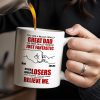 You Are A Really, Really Great Dad, Fist Bump - Personalized Custom Coffee Mug - DAD068_MG