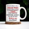 You Are A Really, Really Great Wife, Believe Me, Couple Hugging - Personalized Custom Coffee Mug - WIF034_MG You Are A Really, Really Great Wife, Believe Me, Couple Hugging - Personalized Custom Coffee Mug - WIF034_MG
