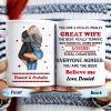 You Are A Really, Really Great Wife, Believe Me, Couple Hugging - Personalized Custom Coffee Mug - WIF034_MG You Are A Really, Really Great Wife, Believe Me, Couple Hugging - Personalized Custom Coffee Mug - WIF034_MG