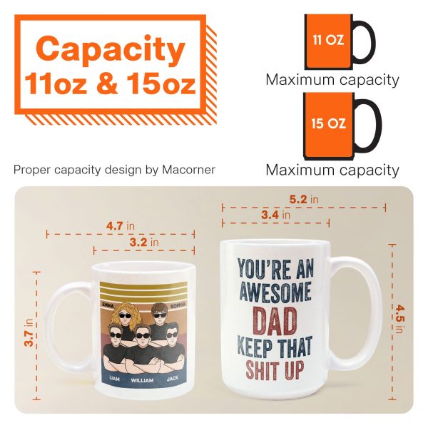You Are An Awesome Dad - Personalized Mug - Father's Day Gift For Father, Dad, Papa You Are An Awesome Dad - Personalized Mug - Father's Day Gift For Father, Dad, Papa