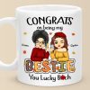 You Are Blood, You Are Sisters - Besties Personalized Custom Mug - Autumn Fall Gift For Best Friends, BFF, Sisters You Are Blood, You Are Sisters - Besties Personalized Custom Mug - Autumn Fall Gift For Best Friends, BFF, Sisters