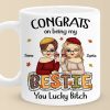 You Are Blood, You Are Sisters - Besties Personalized Custom Mug - Autumn Fall Gift For Best Friends, BFF, Sisters You Are Blood, You Are Sisters - Besties Personalized Custom Mug - Autumn Fall Gift For Best Friends, BFF, Sisters
