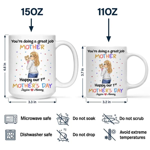 You Are Doing A Great Job Mommy - Personalized Mug You Are Doing A Great Job Mommy - Personalized Mug