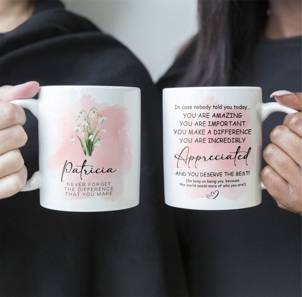 You Are Incredibly Appreciated - Personalized Mug You Are Incredibly Appreciated - Personalized Mug