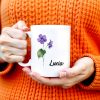 You Are Loved Beautiful Kind Unique With Flowers Design - Personalized Custom Coffee Mug - GDT213_MG You Are Loved Beautiful Kind Unique With Flowers Design - Personalized Custom Coffee Mug - GDT213_MG