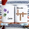 You Are Loved Beautiful Kind Unique With Flowers Design - Personalized Custom Coffee Mug - GDT213_MG You Are Loved Beautiful Kind Unique With Flowers Design - Personalized Custom Coffee Mug - GDT213_MG