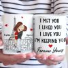You Are My Always And Forever - Couple Personalized Custom Mug - Gift For Husband Wife, Anniversary You Are My Always And Forever - Couple Personalized Custom Mug - Gift For Husband Wife, Anniversary
