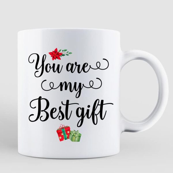 You Are My Best Gift Grandma & Grandkids Christmas Personalized Mug