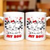 You Are My Boo Ghosts And Hearts Mug Design - Personalized Custom Coffee Mug - CPL250_MG You Are My Boo Ghosts And Hearts Mug Design - Personalized Custom Coffee Mug - CPL250_MG
